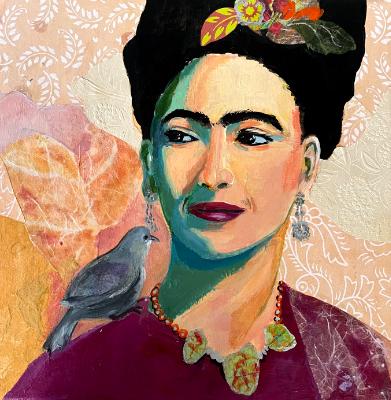 Frida    12”x12”. (giclee)